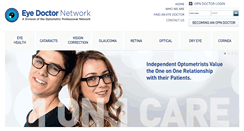 Desktop Screenshot of eyedoctornetwork.org